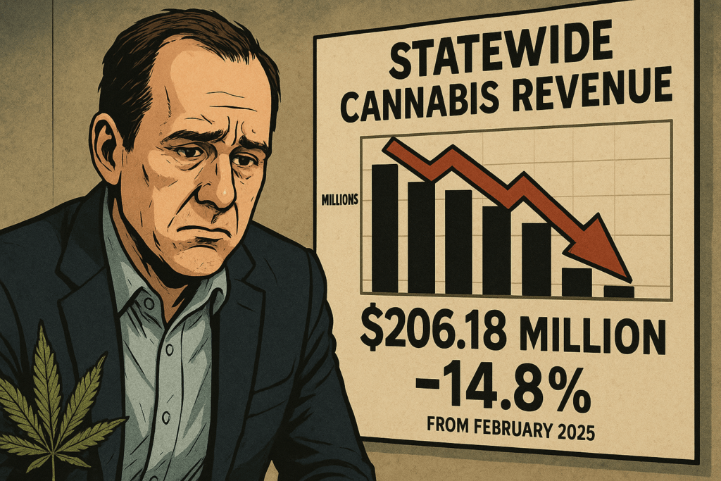 {"id":9121}Michigan Cannabis Revenue Declines Amid New Tax