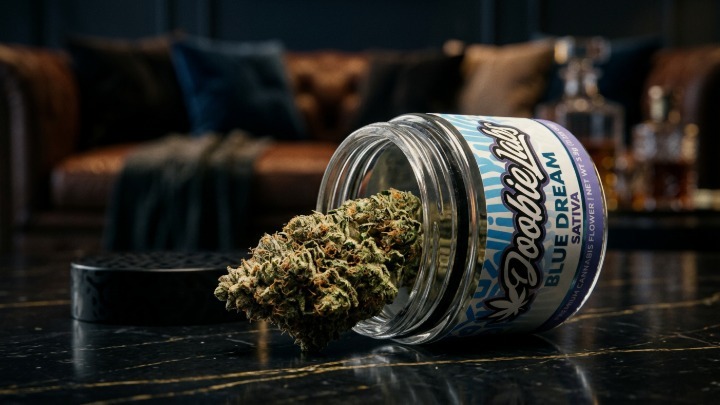 Doobie Labs flower packaging photographed for a Flowers of NY review.